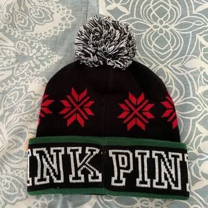 Vs PINK Winter Pom Pom Hat